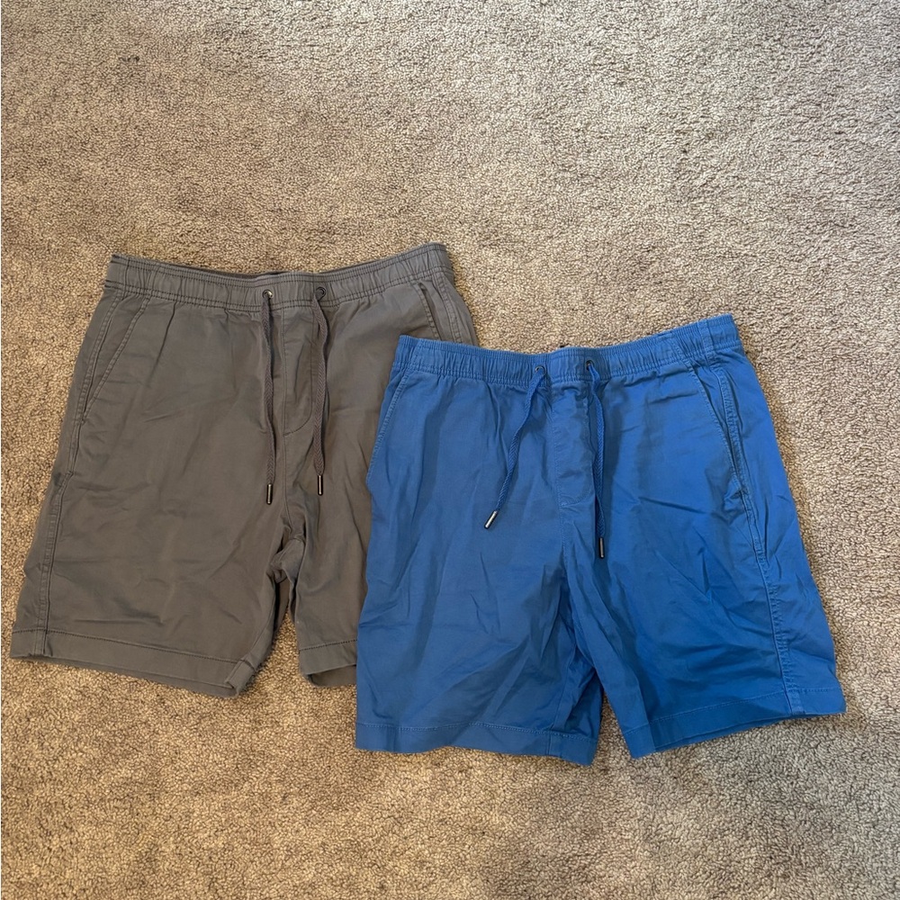 COPY - GAP Gray and Blue Casual Shorts Set